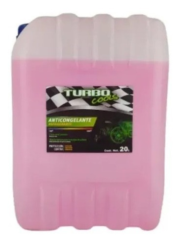 Refrigerante Anticongelante  20 Litros Rosa 