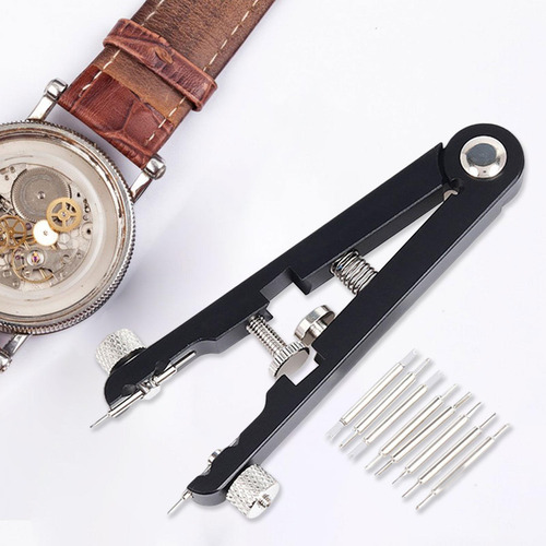 Alicates De Barra De Resorte Para Reloj, Reparación Negro