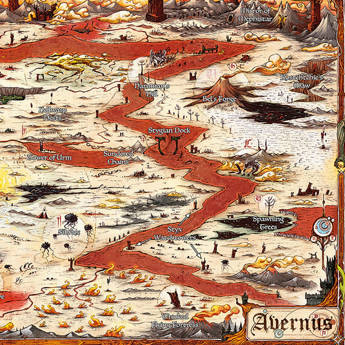 Dd Avernus Map 23 X 15 Gf9s Official Dungeons