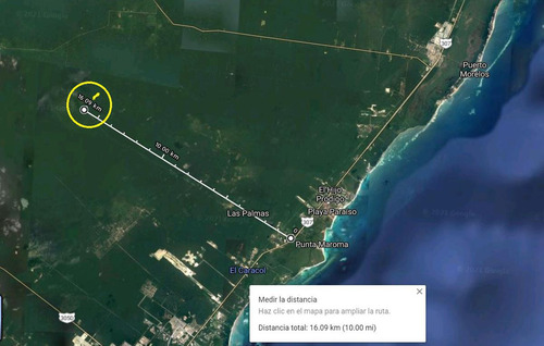 Terreno En Playa Del Carmen Titulado Con 10 Hectareas A Un Lado De Parque Xenotes.