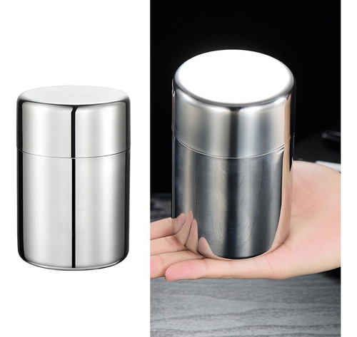 Recipiente De Almacenamiento De Los 400ml Los 7.5x11cm Plata