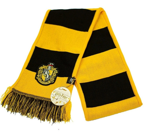 Bufanda Rayada  Harry Potter - Hufflepuff - Original 