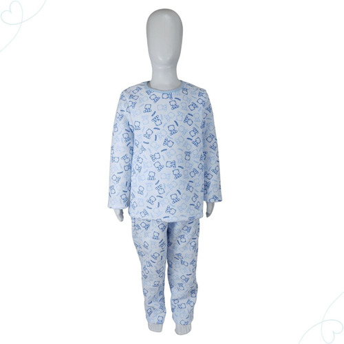 Pijama Infantil Inverno Soft Conjunto Longo Varias Cores