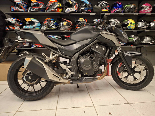 Honda C 500f Preta 2017 Super Nova, Revisada, Com Garantia
