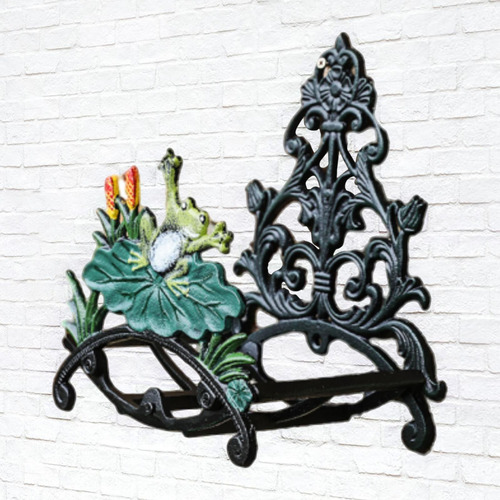 Soporte Para Manguera De Jardín Montado 22,5x16x28,5cm Rana