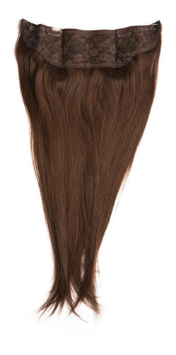 Extensiones Cabello 100% Natural Revlon Halo 18 Col Oscuros Color #4