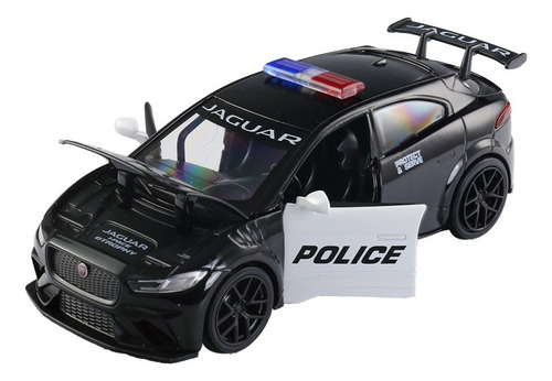 Miniatura Metal Abre Puertas Coches De Policia Serie 1:32