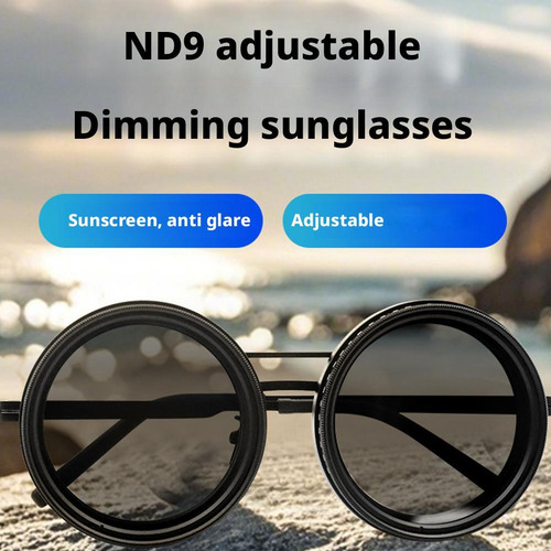 Gafas De Sol Nd2-400 Con Atenuación Ajustable Para Escalada