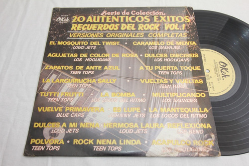 Vinilo Recuerdos Del Rock Mexicano 60s Hooligans Teen Tops