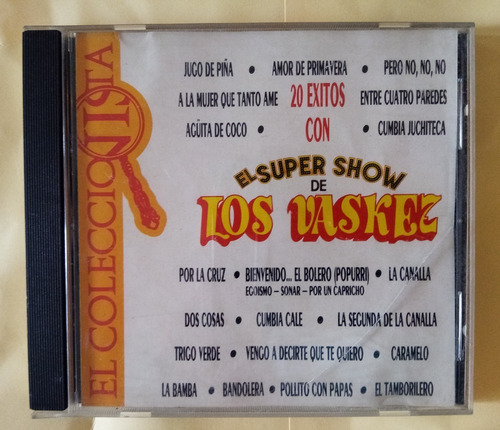 Cd Del Super Show De Los Vaskez 20 Mas Cd De Regalo