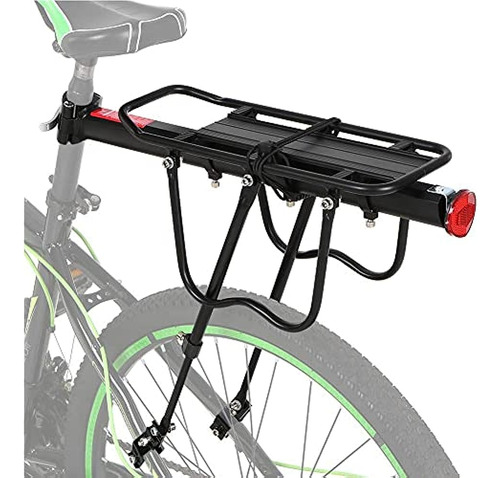 Zerone Bike Seat Rack, Aleación De Aluminio Ajustable Bicycl