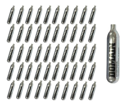 50pack Tanques Cartuchos Co2 Domain 12g Pistolas Y Rifles