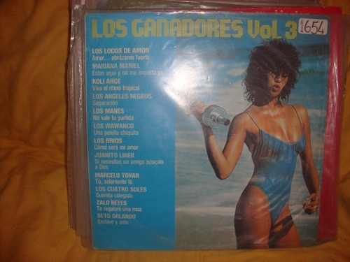 Vinilo Los Ganadores Vol 3 Koli Arce Manes Brios Tovar Cp2