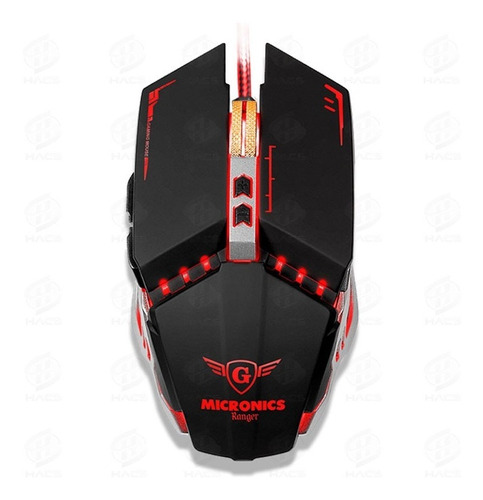 Mouse Gamer 7 Botones Micronics Ranger Usb