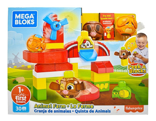 Mega Bloks Granja De Animales 30 Pz Fisher Price Cd