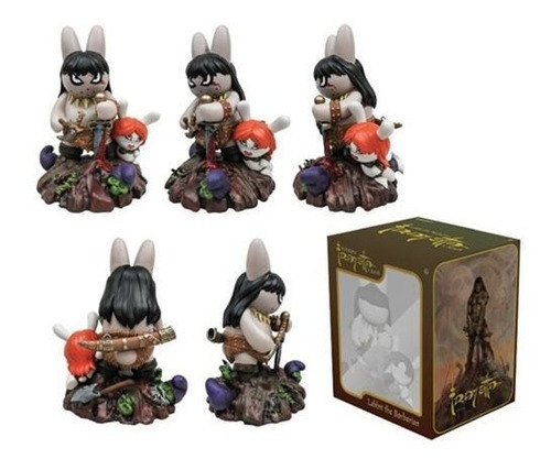 Figura Vinilo Labbit Barbarian 10 