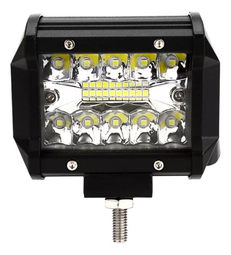 Faro Barra Auxiliar Led Spot 6500k 18w 12v/36v