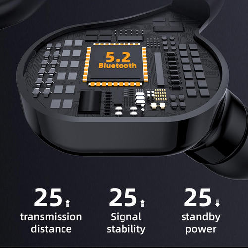 Auriculares Gancho Para La Oreja Bluetooth 5.2 Micrófono