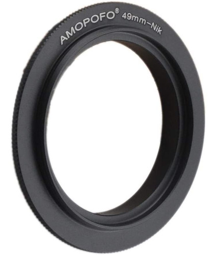 D5300 D5200 D610 D3300 D5500 D810 D750 Df D7200 D7000 D5600 Anillo adaptador de rosca de filtro Nikon Macro de montaje inverso y para Nikon D7500 D7100