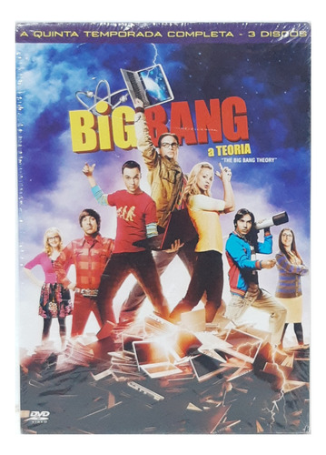 Dvd The Big Bang Theory 5 Temporada - Original E Lacrado