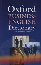 Comprar Oxford Business English Dictionary For Learners Of English