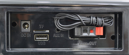 Imagen 8 de 8 de Barra De Sonido Y Subwoofer Bocina Bluetooth 2.1 Kaiser Aux