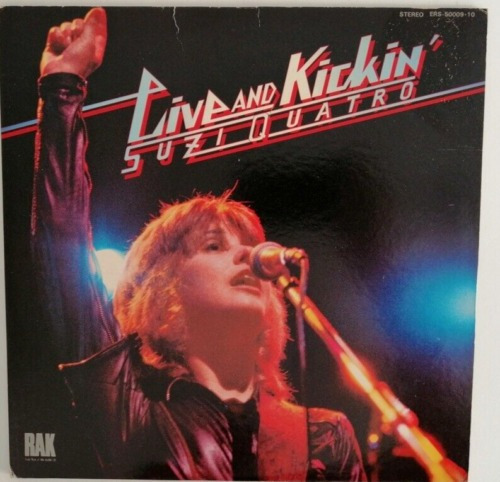 1977 Suzi Quatro Live And Kickin Album Japan Vinyl 2 Lps Rak
