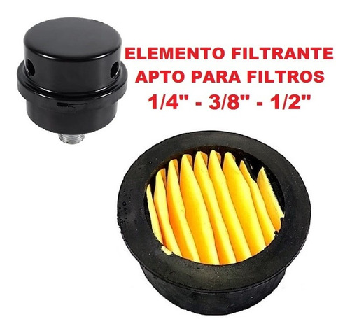 Elemento Filtrante Filtro Para Compresor Aire Libre D/aceite