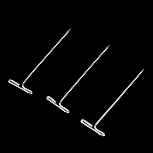 100pcs T Pins De Peluca Sostener Coser Extensiones Cabello
