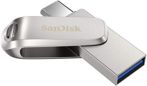 Memoria Usb Tipo C 128gb Sandisk Ultra Dual Drive Luxe Otg