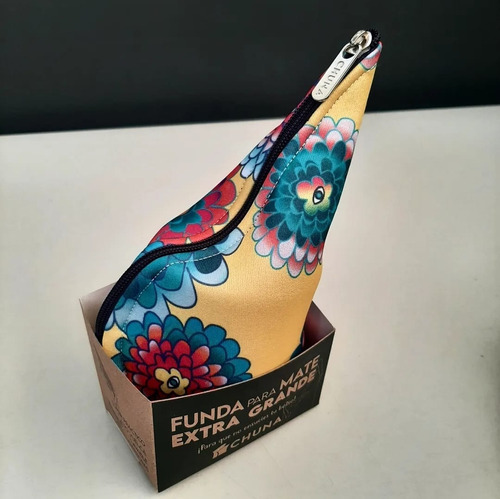 Funda Porta Mate Chuna Matelasse Colores Estampada Balcarce