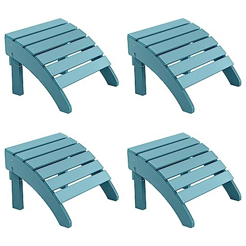 Cecarol Folding Adirondack Ottoman For Adirondack Chair Set