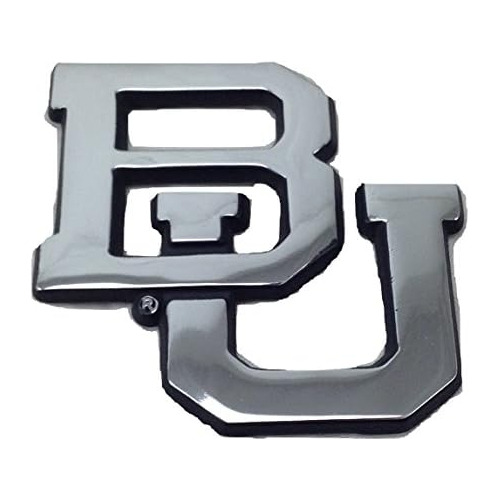 Baylor University Bears Chrome Plated Premium Metal Bu ...