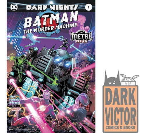 Batman Dark Nights The Murder Machine Ingles Stock