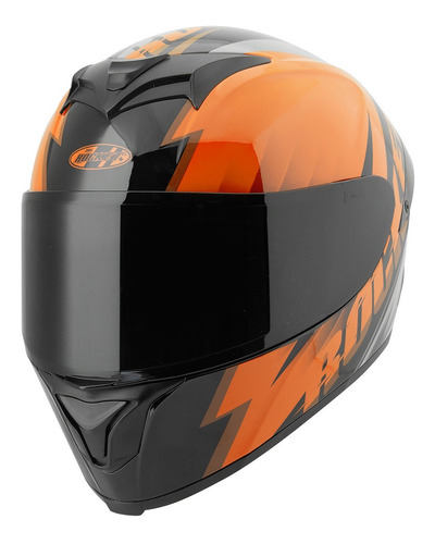 Casco Integral Joe Rocket Rkt 100 Atomic 3.0 Orange / Black