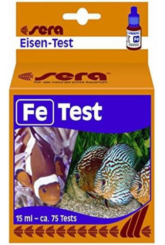 Sera Prueba De Hierro (fe) 15 Ml, 0,5 Fl.oz. Kits De Prueba