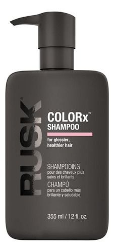 Rusk Colorx Color Care, Shampoo Sem Sulfato, Fortalece O Cab
