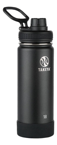 Takeya Botella Actives 18oz/530ml Negro