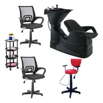 Comprar Combo De Pelu,2 Sillones, Carro, Lavacabezas , Silla De Niño