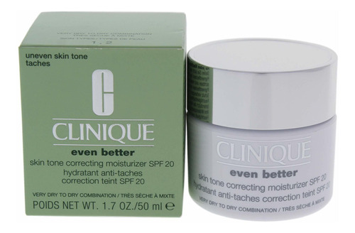 Clinique Spf 20 - Hidratante Corrector De Tono De Piel Muy S