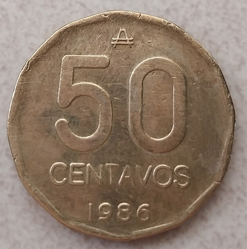 Moneda De 50 Centavos De Austral. Buen Estado!!!!