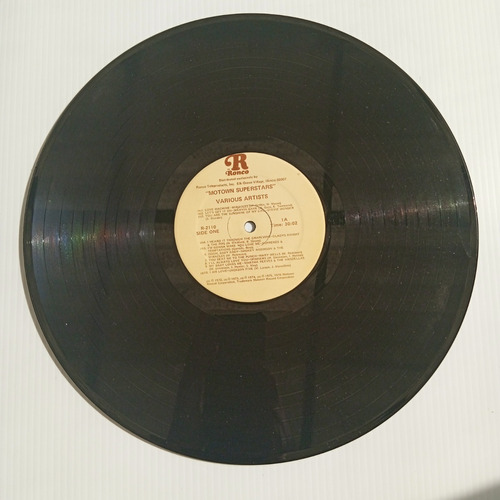Vinil Various Artist - Motown Superstars - Lp - R-2110 Vinil