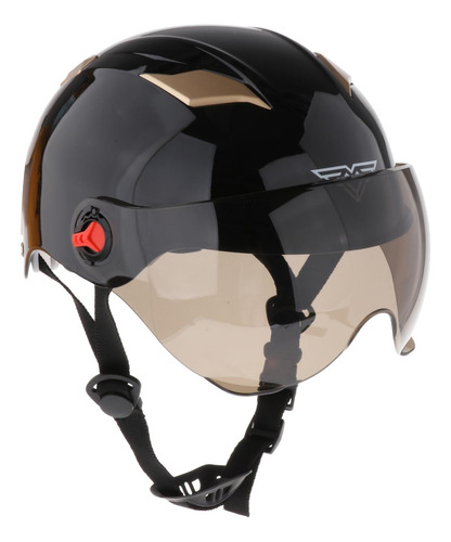 Casco De Motocicleta Ajustable Ligero Bicicleta Eléctrica