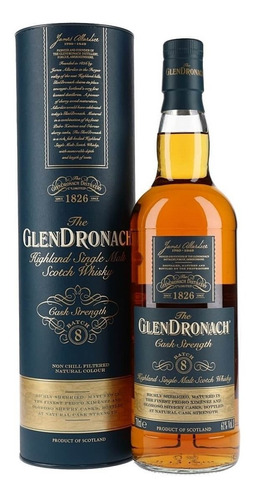 Imagen 5 de 8 de Whisky The Glendronach Cask Strenght 59.8% Batch 11 700ml