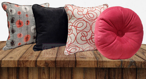 Imagen 1 de 1 de Almohadones 40x40 Pack X 4 - Envio Gratis - Local Caballito