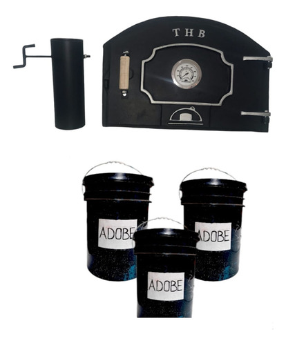 Kit Completo Construccion Horno De Barro