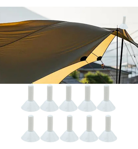 Pictos De Carpa 10pcs Consejos Protector Portátil De