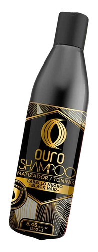 Shampoo Matizador Ouro Negro Y Tonos Oscuros 250 Ml 