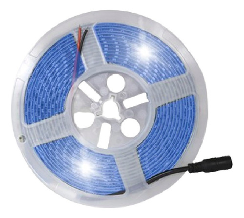 Tira Led Decorativa Luz Azul 30w 2400lm 300 Leds 5m 10 Pzas