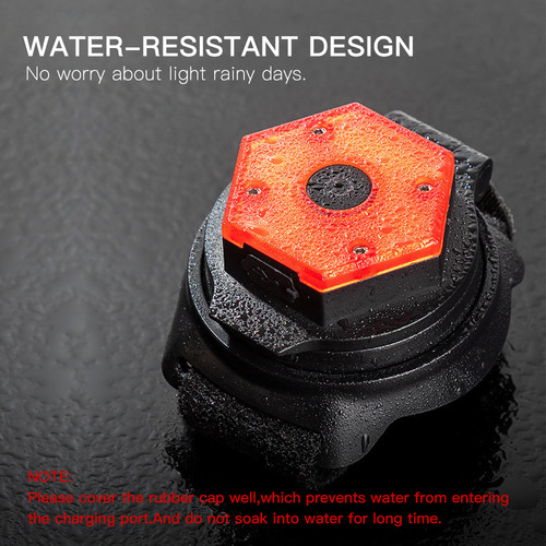 Pulsera De Ciclismo 2 En 1 Con Espejo Y Luz
